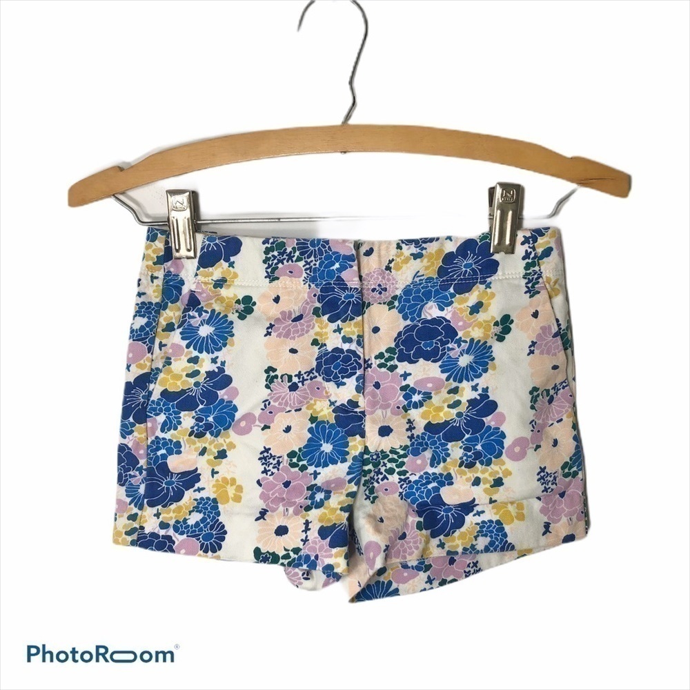 Crewcuts Frankie Shorts Vintage Floral Sz 7 Girls - Picture 2 of 10